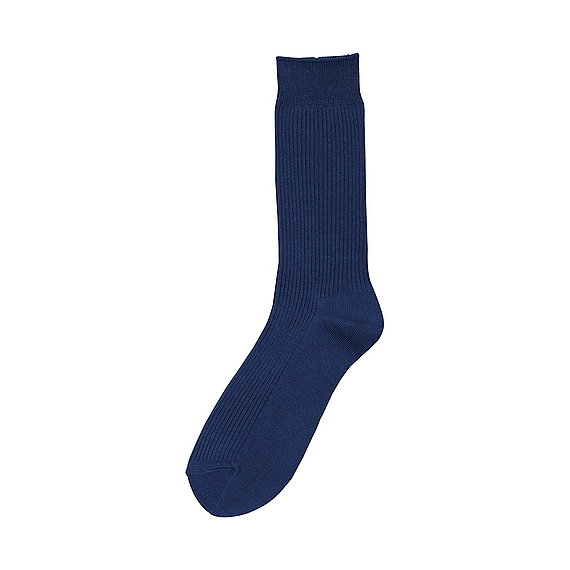 Uniqlo dark blue socks