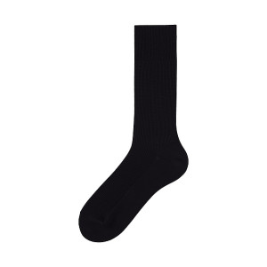 uniqlo fine black socks