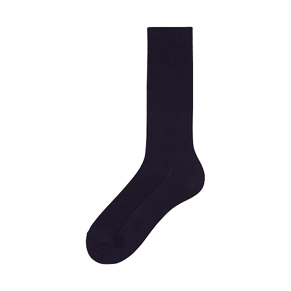uniqlo fine navy socks