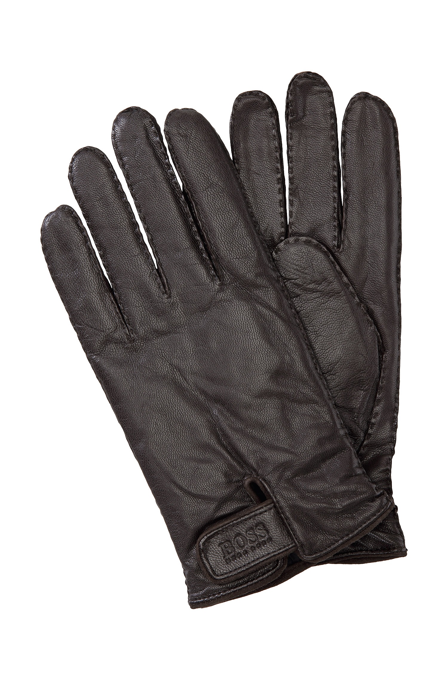 Hugo Boss Goatskin gloves 'Kranto2'