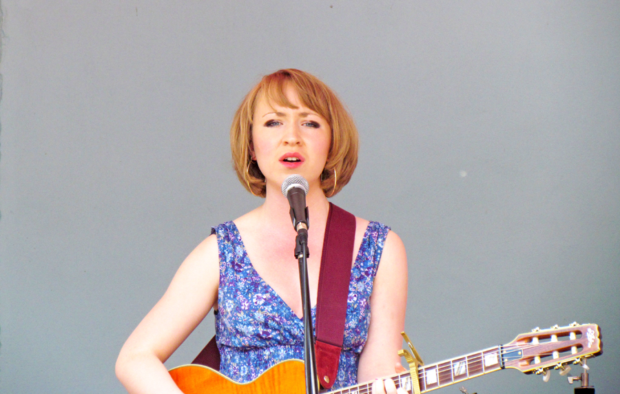 Leila Jane performing at the Northampton Music Festival