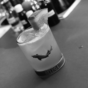Beluga cocktail