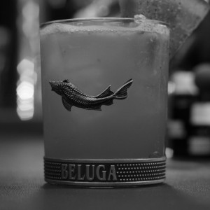 Beluga vodka cocktail