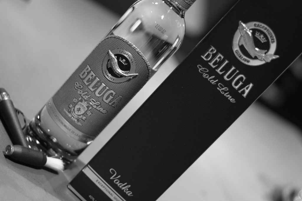 Beluga gold line vodka